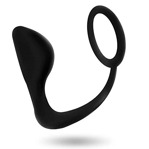 Addicted Toys Plug Anal Con Anillo Pene Negro