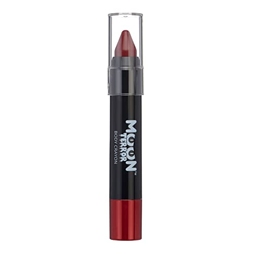 Moon Terror Pastello Per Il Corpo In Stick Per Pittura Per Il Viso Di Halloween | Trucco Sfx | Trucco Per Effetti Speciali, Sangue Rosso, 3,5 G (Confe