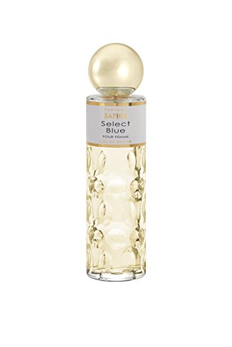 Parfums Saphir Select Blue, Eau De Parfum Con Vaporizzatore Da Donna, 200 Ml