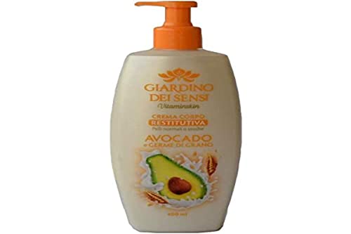 Crema Corpo Restitutiva - Giardino Dei Sensi - Avocado E Germe Di Grano - Pelli Normali O Secche 400 Ml