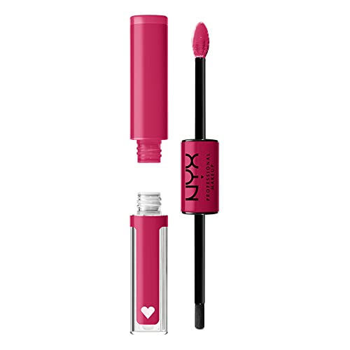 Nyx Professional Makeup Rossetto Ultra Pigmentato, Brillantezza A Lunga Tenuta, No Transfer, Shine Loud, 13 Another Level