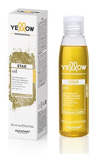 Star Oil Hair & Body - Olio Leggero Illuminante - 125 Ml - Yellow Professional