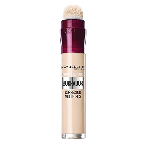 Maybelline Borrador Ojos Tono 00 Ivory Corrector De Ojeras, Bolsas E Imperfecciones Pieles Muy Claras - 6Ml