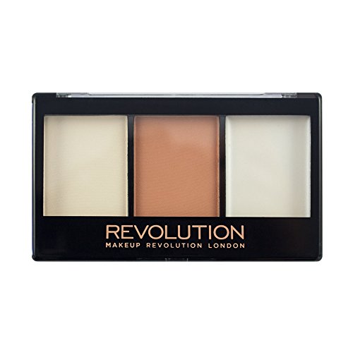 Makeup Revolution - Kit Illuminante Per Il Contorno Viso F02, 11 G (Etichetta In Lingua Italiana Non Garantita)