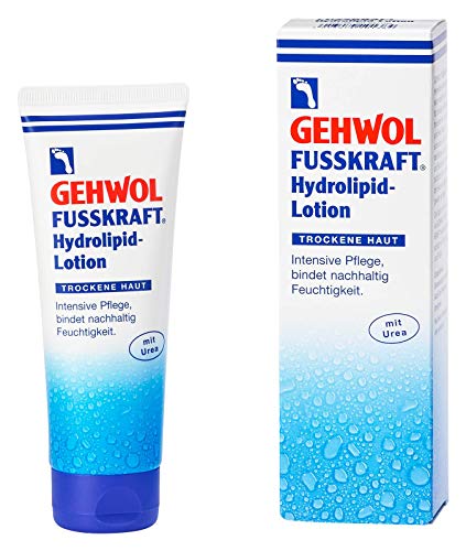 Gehwol, Fusskraft Lozione Idroponica, Crema Per I Piedi, Con Urea, Piedi Secchi, 125 Ml