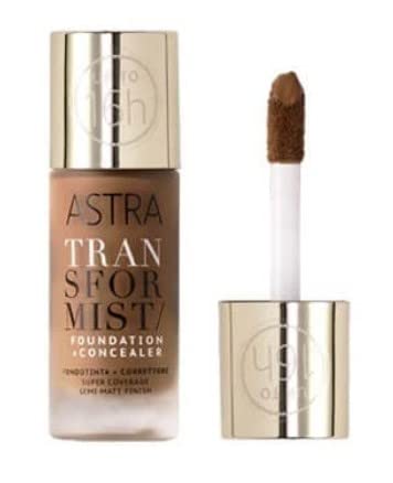 Astra Transformist Fondotinta+Correttore Colore 08W - Wood, 1 Pezzo