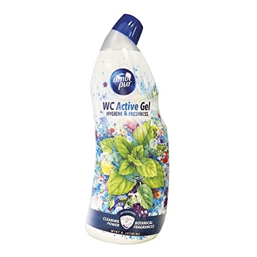 Ambipur Detergente Wc Gel Menta&Gelsomino 750Ml, 750Ml