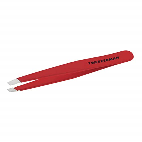 Tweezerman Pinzette Con Punta Inclinata, In Acciaio Inox