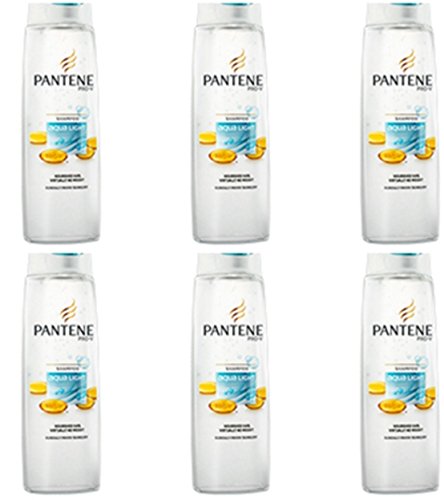 6 X Pantene Aqua Light Shampoo Per Capelli Offerta In Stock Aqualight