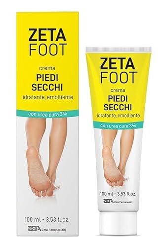 Zeta Farmaceutici Zetafoot - Crema Piedi Secchi, 100Ml