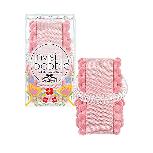 Invisibobble Wrapstar Cravatta Per Capelli Rosa Ami & Co I Chic Hair Accessorio In Edizione Limitata I Elastici Per Capelli E Cravatta Capelli