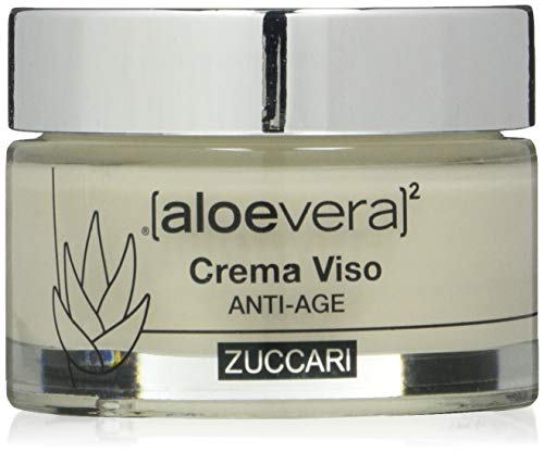 Zuccari Linea X2 - Crema Viso Anti Age, Acido Jaluronico E Q10, Aloe Vera, 50 Millilitri