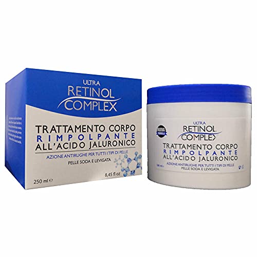 Crema Trattamento Corpo Rimpolpante Acido Jaluronico 250Ml Retinol Complex