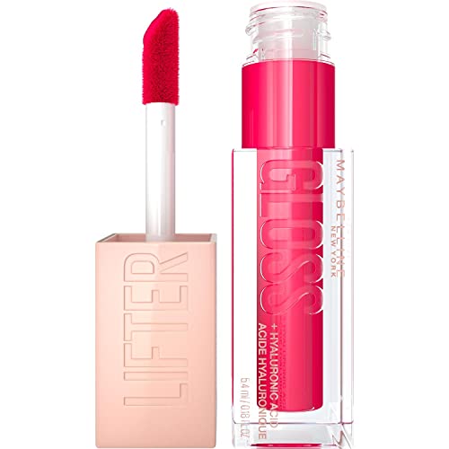 Maybelline New York Lucidalabbra Effetto Rimpolpante E Idratante, Labbra Definite, Con Acido Ialuronico, Lifter Gloss Candy Drop, Tonalità: 24 Bubbleg