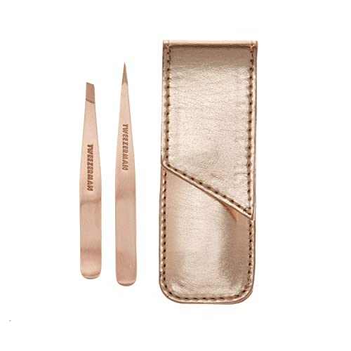 Tweezerman Petite Tweeze Set Oro Rosa