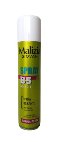 Malizia Giovani Spray Fissante B5 Pro-Vit Tenuta Forte, 250 Ml