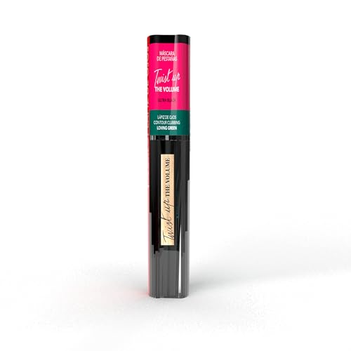 Bourjois Twist Up - Maschera Per Ciglia, Tono Ultra Nero, 8 Ml + Bourjois Contour Clubbing Eyeliner Tono 50-5,3 Gr