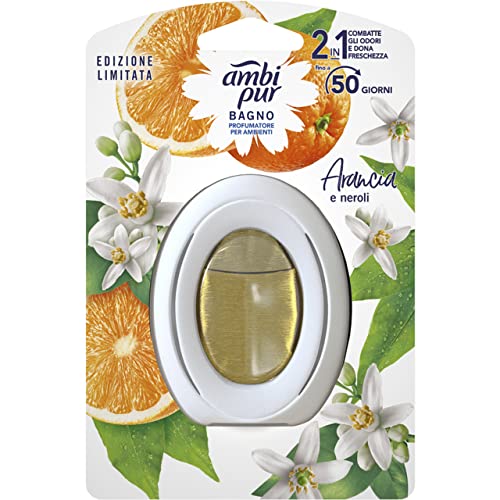Ambi Pur Deodorante Ambiente Bagno Arancia&Neroli Ml7, 1Pz