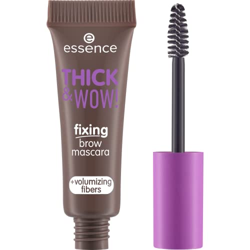 Essence Thick & Wow! Mascara Para Cejas Fijadora 02 Ash Brown