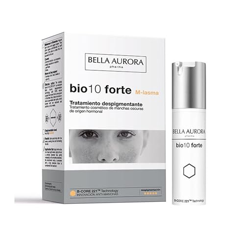 Bella Aurora | M-Lasma Trattamento Intensivo Anti-Depigmentazione | Anti-Imperfezioni | Anti-Melanina | 30Ml | Crema Ormonale Anti-Macchie | Cura Dell