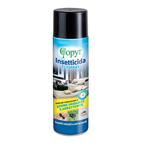 Copyr | Flyspray: Insetticida Pronto All'Uso Contro Tutti Gli Insetti - Bombola Da 500 Ml