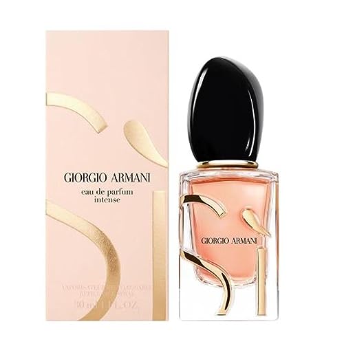 Giorgio Armani Sì Eau De Parfum Intense, Spray Ricaricabile - Profumo Donna