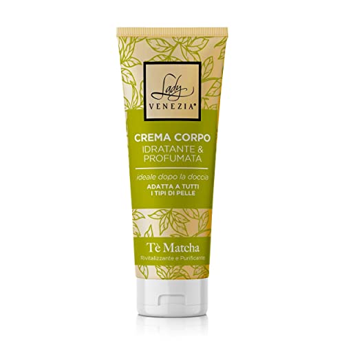 Lady Venezia Crema Corpo Al Tè Matcha - Rivitalizzante E Purificante 200 Ml