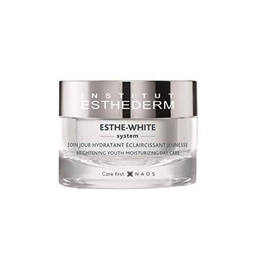 Institut Esthederm - Esthe-White System - Crema Giorno Schiarente Riparatrice - Idrata Intensamente, Uniforma Il Colorito, Azione Antiossidante E Anti