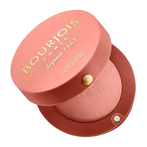 Bourjois - Little Round Pot Blush - Fard Illuminante Compatto - 74 Rose Ambre - 2.5 G