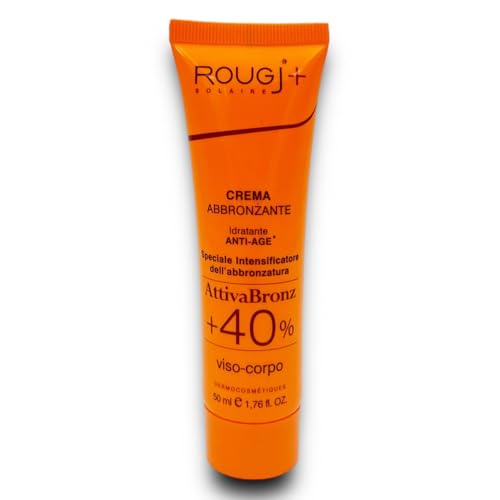 Rougj Attiva Bronz Crema Abbronzante Antirughe Viso Corpo 50Ml
