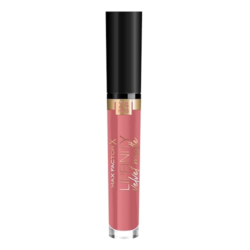 Max Factor, Rossetto Matte Liquido Lipfinity Velvet, Idratante, Waterproof E No Transfer, 20 Coco Creme