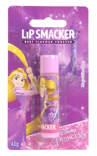 Lip Smacker - Disney Princess Collection - Burrocacao Per Bambini - Lip Smacker Disney Rapunzel Balsamo Labbra Singolo - Gusto Frutti Di Bosco