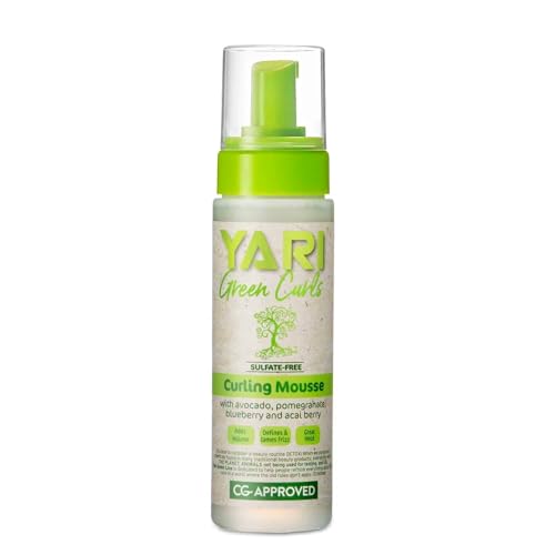 Mousse Metodo Curly – Mousse Green Curls Curling 220 Ml – Yari Green Naturals