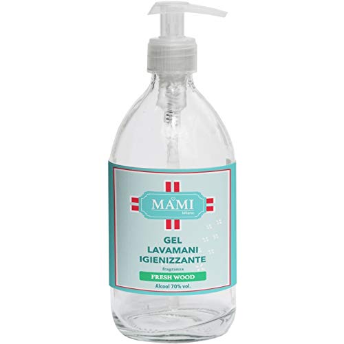 Gel Igienizzante Mani Fresh Wood 500Ml Mami Milano