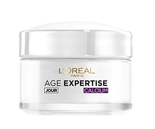 L'Oréal Paris Age Expertise Cura Giorno Idratante Antirughe Ridensificante Al Calcio, 55 Anni+, 50 Ml