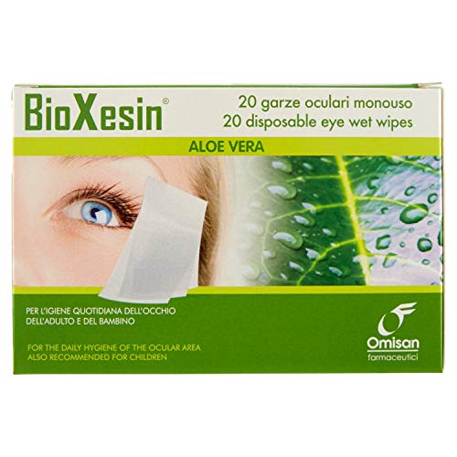 Bioxesin Garze Oftalmiche Monouso Con Aloe Vera - 20 Garze