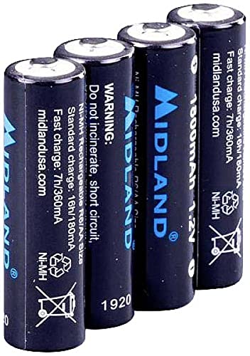 Midland Batteria Per Radio, 1,2 V, 1800 Mah