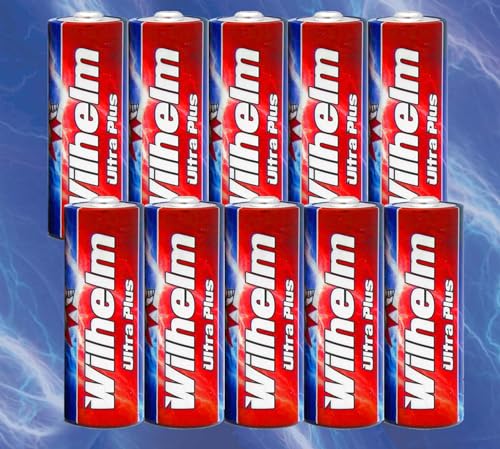 Wilhelm - 10 Batterie Alcaline A23, 12 V, Mn21, V23Ga 23A, L1028, 12 Volt, 55 Mah