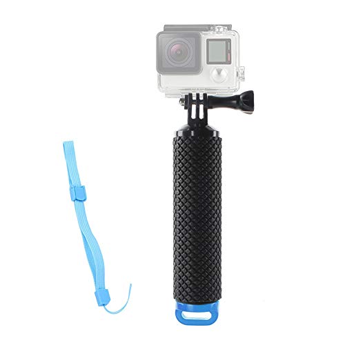 Waterproof Floating Underwater Hand Grip Textured Non-Slip Foam Easy Grip For Sports Camera Action Camera Hero 5/3 With Adjustable Wrist Strap 78Cm