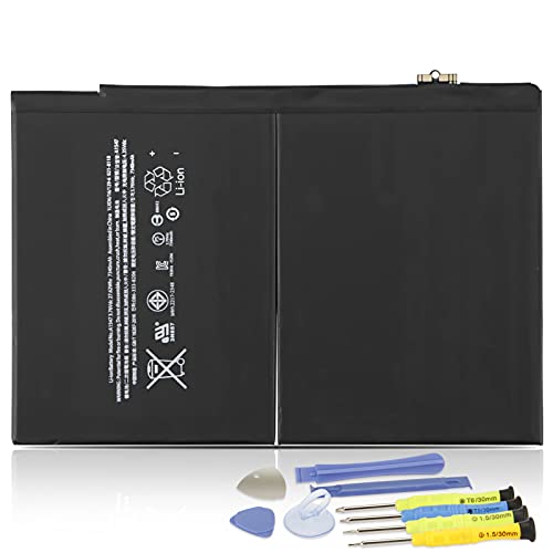 K Kyuer A1547 Tablette Batteria Compatible With Ipad Air 2 A1566 A1567 Mgkl2Ll/A Mgkl2B/A Mgkm2Ll/A Mglw2Ll/A Mgl12Ll/A Mgtx2Ll/A Mgty2Ll/A Mh0W2Ll/A