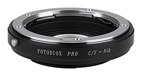 Fotodiox - Adattatore Per Obiettivo Contax/Yashica Per Nikon D1, D1H, D1X, D2H, D2X, D2Hs, D2Xs, D3, D3X, D3S, D4, D100, D200, D300, D300S, D700, D800