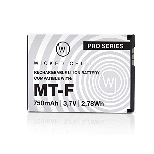 Wicked Chili Batteria Compatibile Con Avm Fritz!Fon C5 / C4 / M2 / Fritzfon Batteria Aggiuntiva Per Avm Fritz Fon 312Bat006, 312Bat016 (750 Mah)