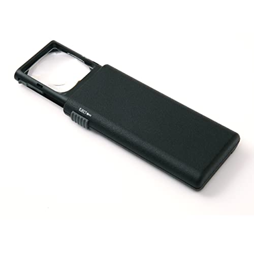 Carson - Lente Di Ingrandimento Tascabile Lumipop, 5X, A Led,Custodia Con Apertura A Scorrimento