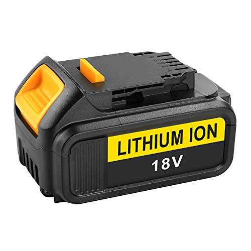 Energup 18V 5.0Ah Batteria Di Ricambio Per Dewalt 18V Batteria Dcb184 Dcb200 Dcb182 Dcb180 Dcb181 Dcb201