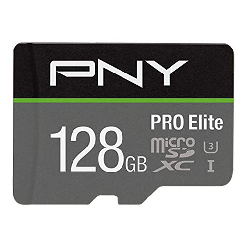 Pny Pro Elite Microsdxc Card 128Gb Class 10 Uhs-I U3 100Mb/S A1 V30