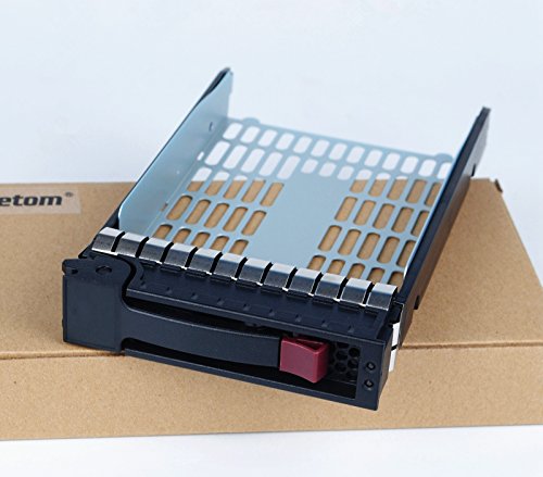Heretom 373211-001 Alloggiamento Per Hard Disk Sata/Sas Tray Caddy Da 3,5 Pollici Vassoio Per Hp Compaq Proliant Ml350 G4P Ml350 G5 G6 Ml370 G5 Dl180