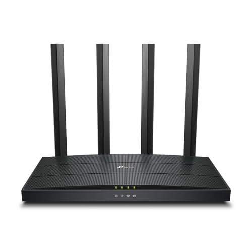 Tp-Link Archer Ax18 Ax1500Mbps Router Wifi 6 Dual-Band, 4 Porta Gigabit, 1201Mbps Su 5 Ghz E 300Mbps Su 2,4 Ghz, 4 Antenne Ad Alto Guadagno, Parental