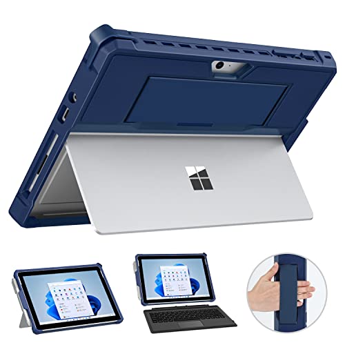 Moko Custodia Per Microsoft Surface Go 4/Surface Go 3/Surface Go 2/Surface Go 2/Surface Go, Custodia Protettiva Tutto In Uno Con Cinturino E Portapenn