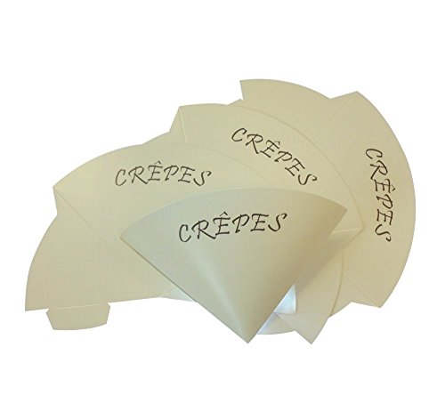 Pz 250 Porta Crepes In Cartoncino Alimentare Dispenser Per Crepe Da Asporto