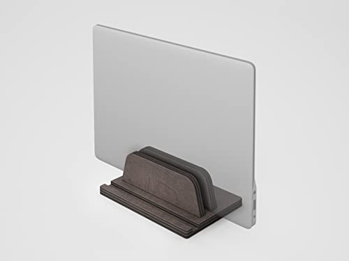 Supporto Verticale Per Laptop | Supporto Verticale | Supporto Per Computer Portatile | Supporto Per Laptop | Supporto | Made In Eu (Nero)